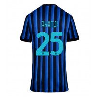 Stroje piłkarskie Inter Milan Manuel Akanji #25 Koszulka Podstawowej dla damskie 2025-26 Krótki Rękaw